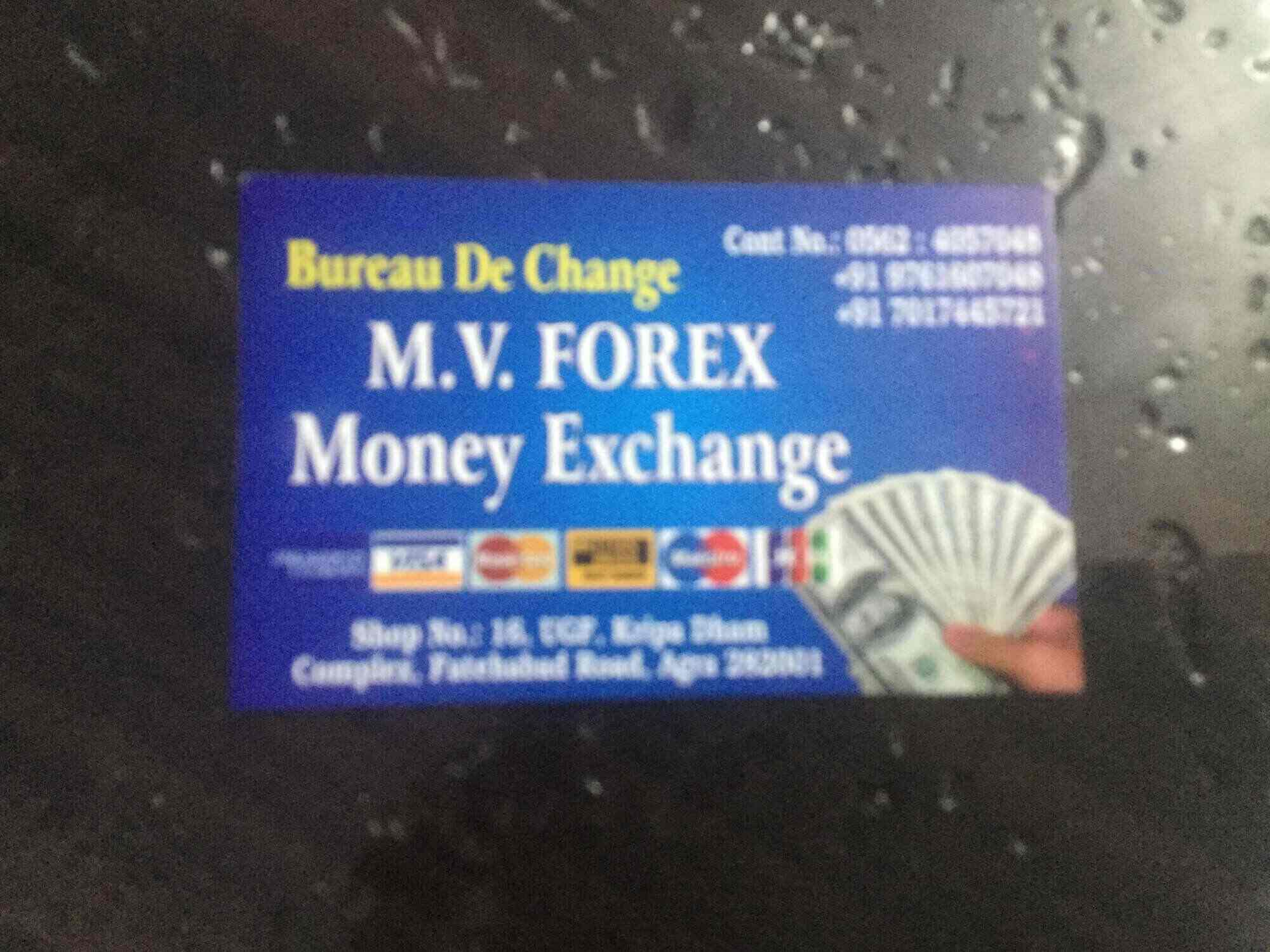 M V Foreign Exchange Fatehabad Road Foreign Exchange Agents In - 